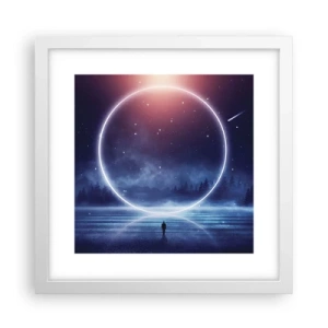 Poster in white frmae - They are Already Here… - 30x30 cm