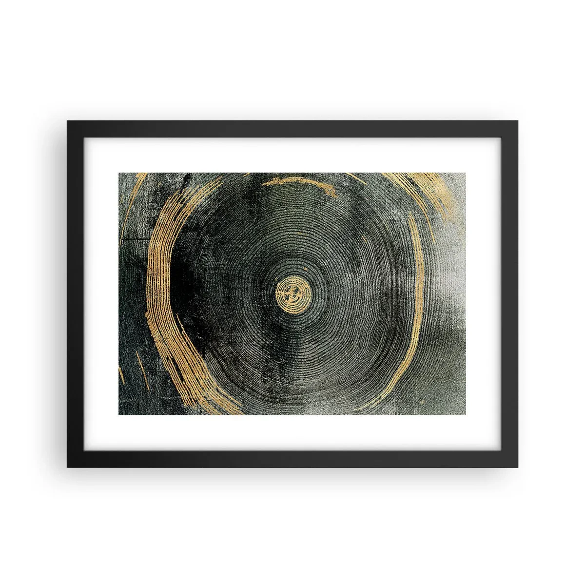 Poster in black frame - Change and Persistance - 40x30 cm