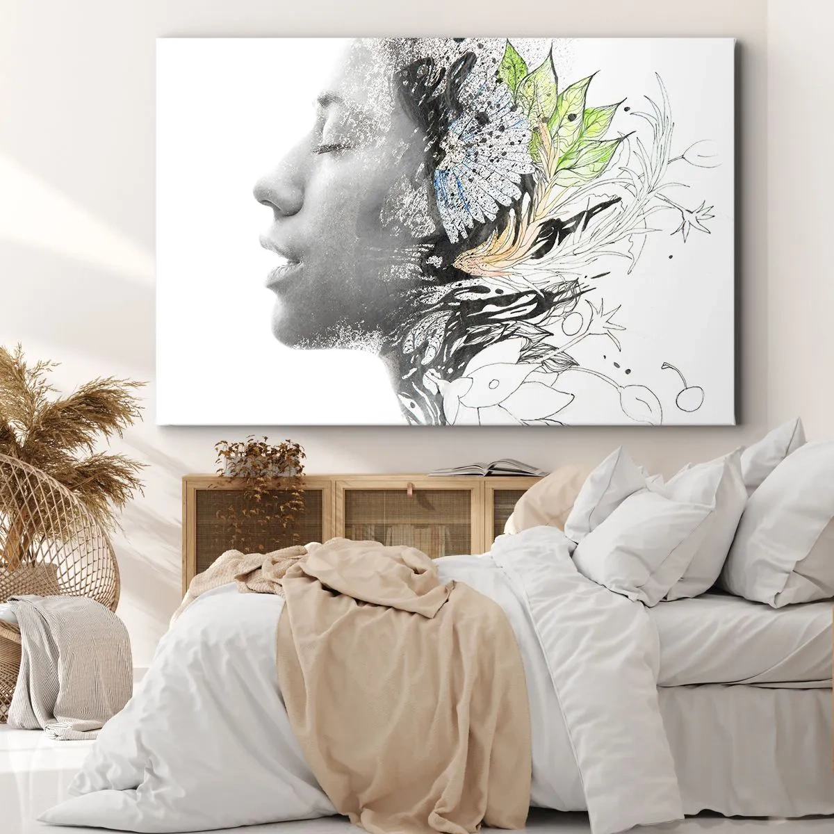 Canvas picture - Immersed in Nature - 120x80 cm