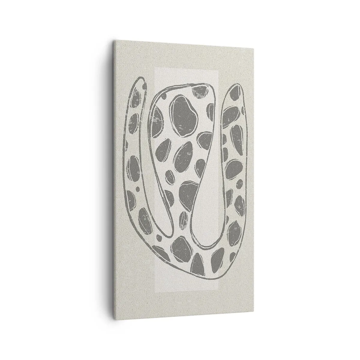 Canvas picture - Curious Creature - 45x80 cm