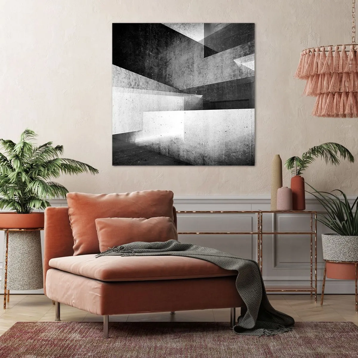 Canvas picture - Structure of Space - 30x30 cm