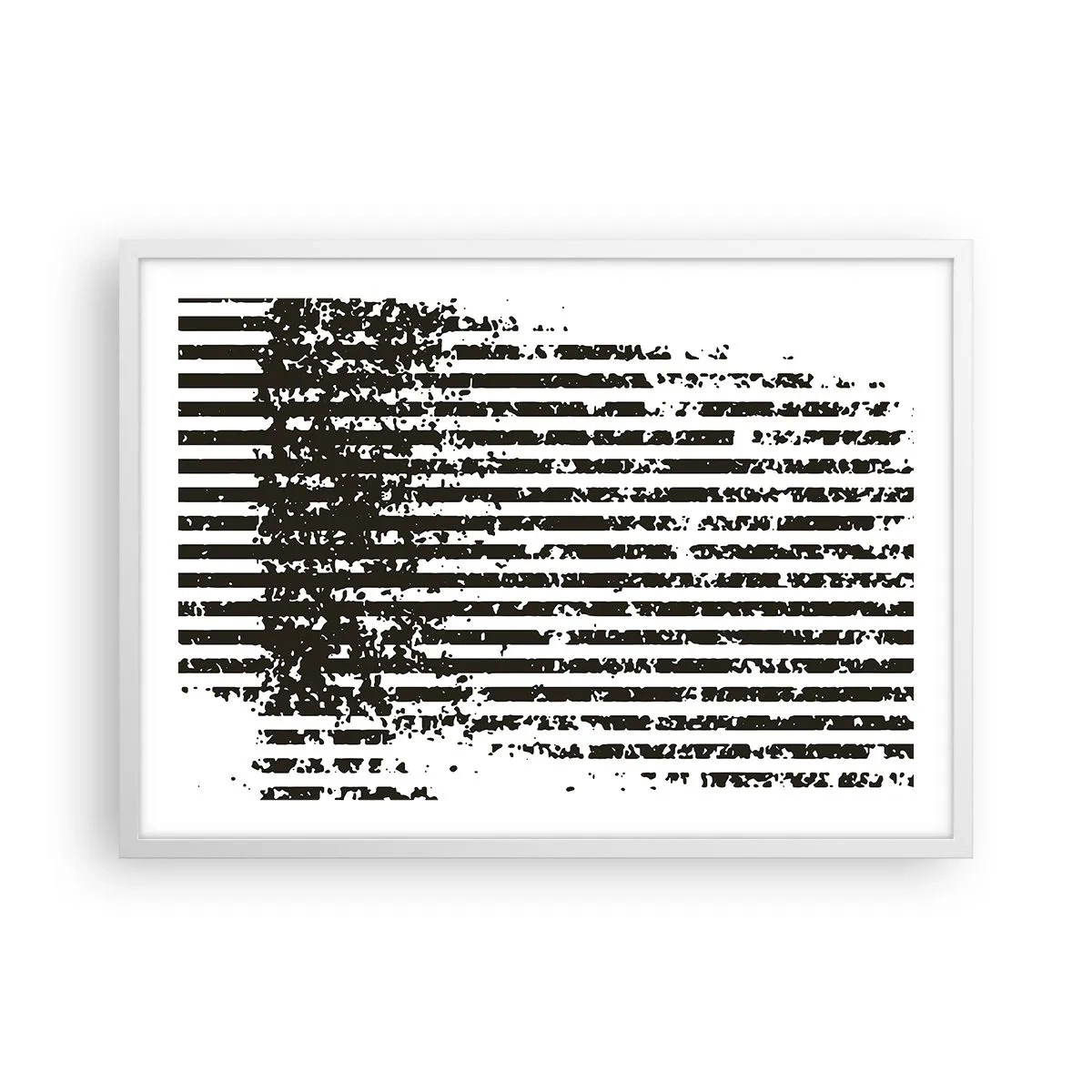 Poster in white frmae - Rhythm and Noise - 70x50 cm