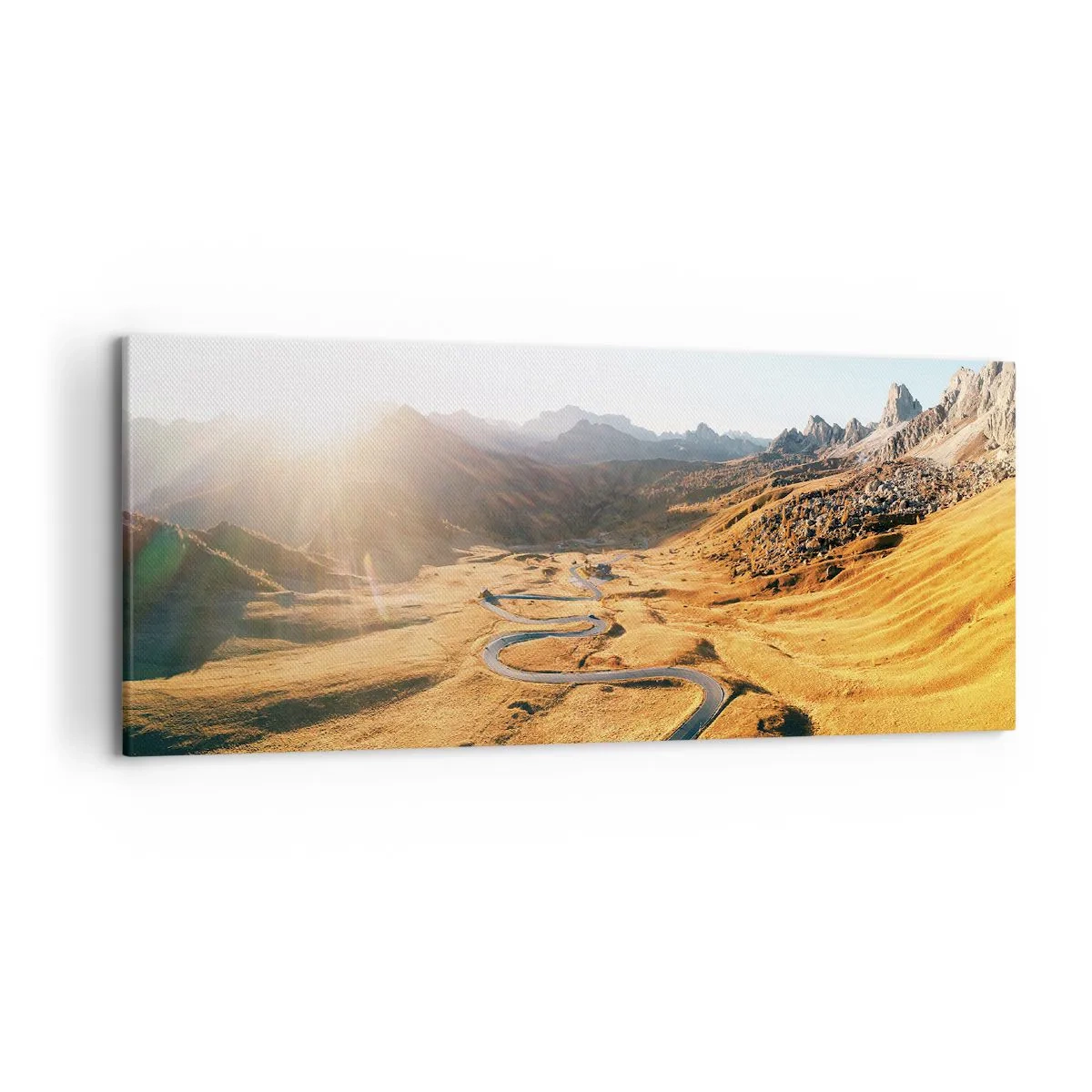 Canvas picture - In a Golden Valley - 120x50 cm