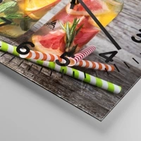 Clock face with numbers