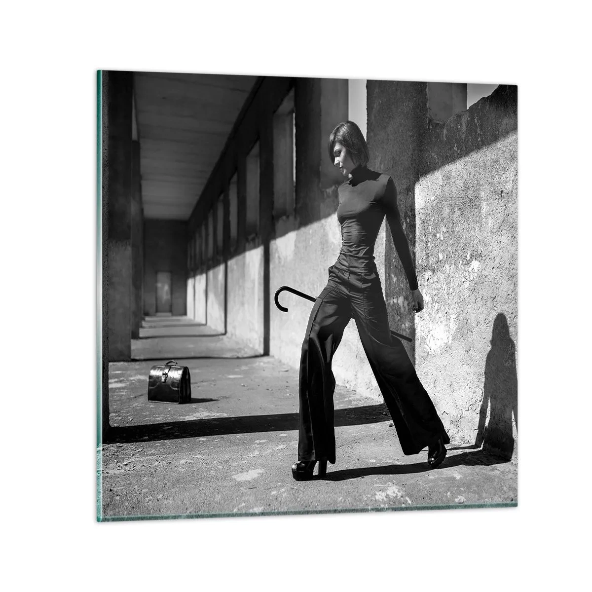 Glass picture - City Chic - 40x40 cm