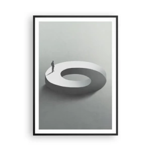 Poster in black frame - Puzzle It out - 70x100 cm