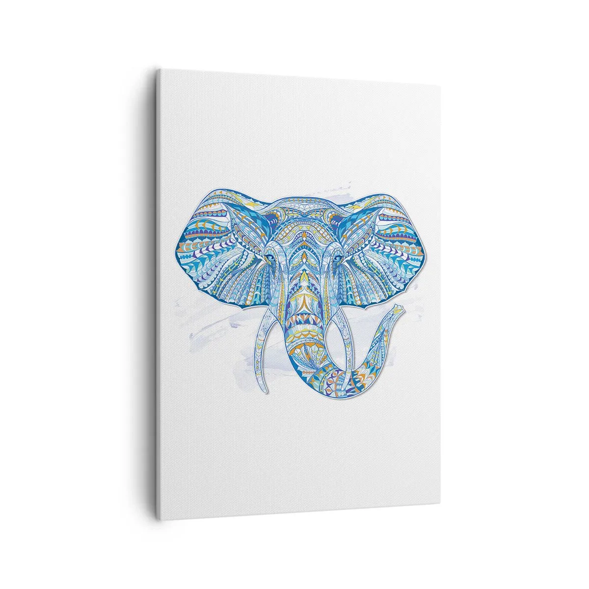 Canvas picture - Adorned in Gold and Blue - 50x70 cm