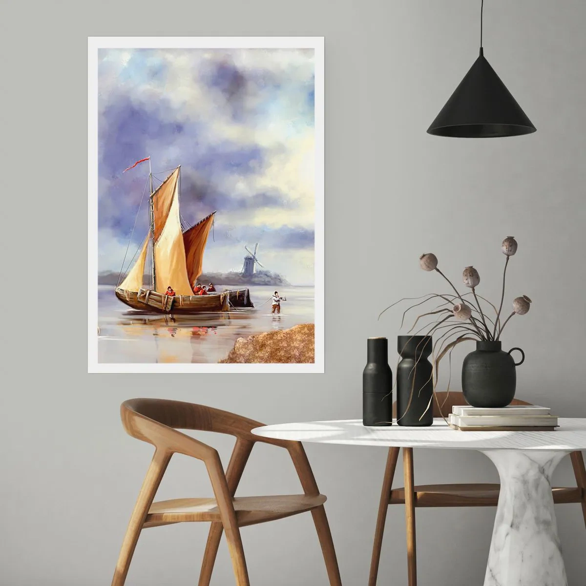 Poster - Return of Sailors - 30x40 cm
