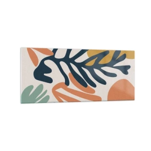 Glass picture - Coral Sea - 120x50 cm