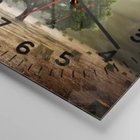 Clock face with numbers