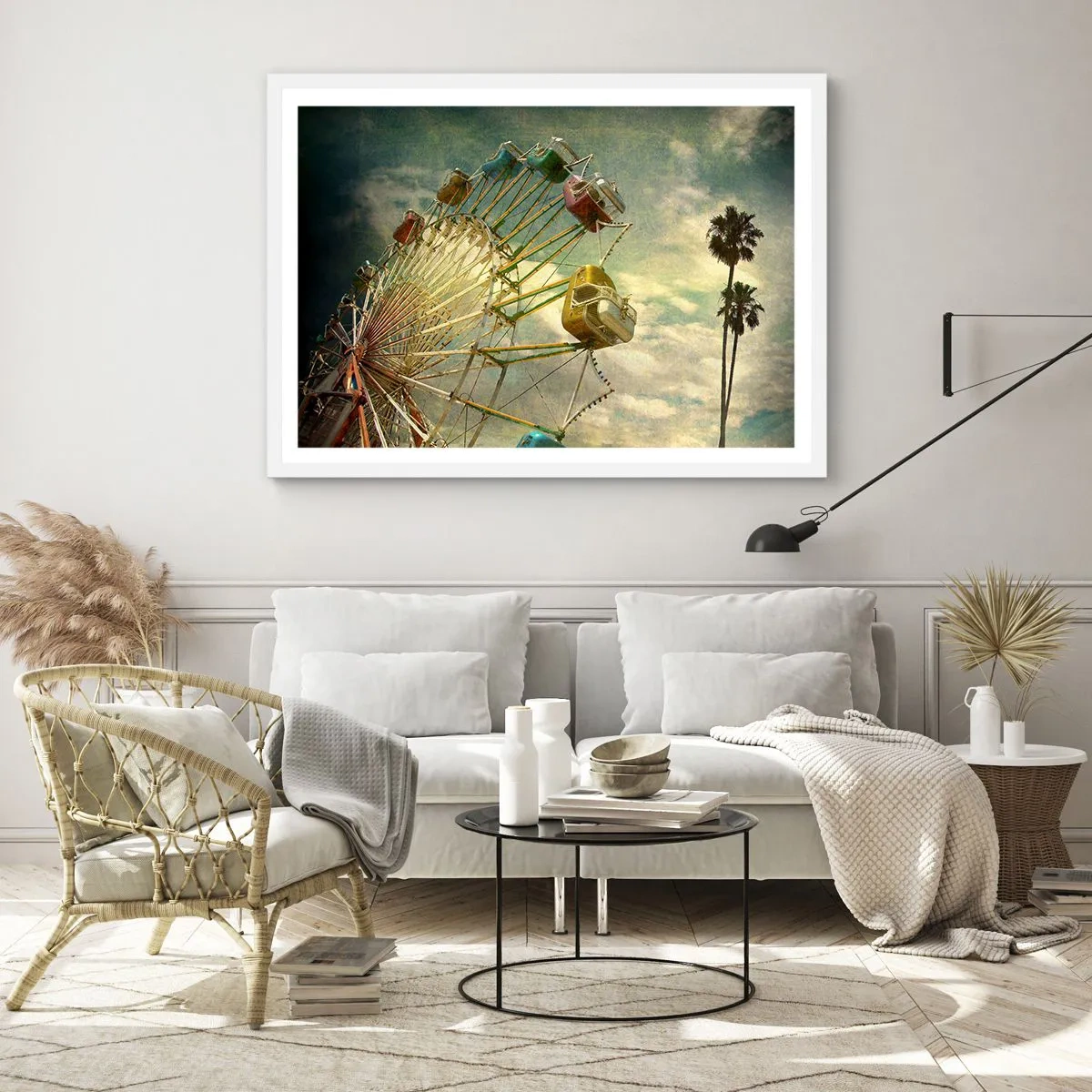 Poster in white frmae - There Will Be Fun… - 40x30 cm