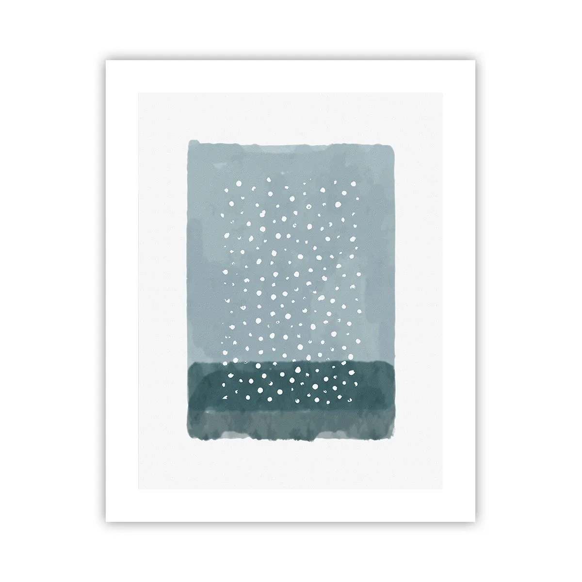 Poster - Grown on the Blue - 40x50 cm