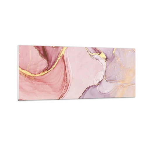 Glass picture - Caress of Colours - 100x40 cm