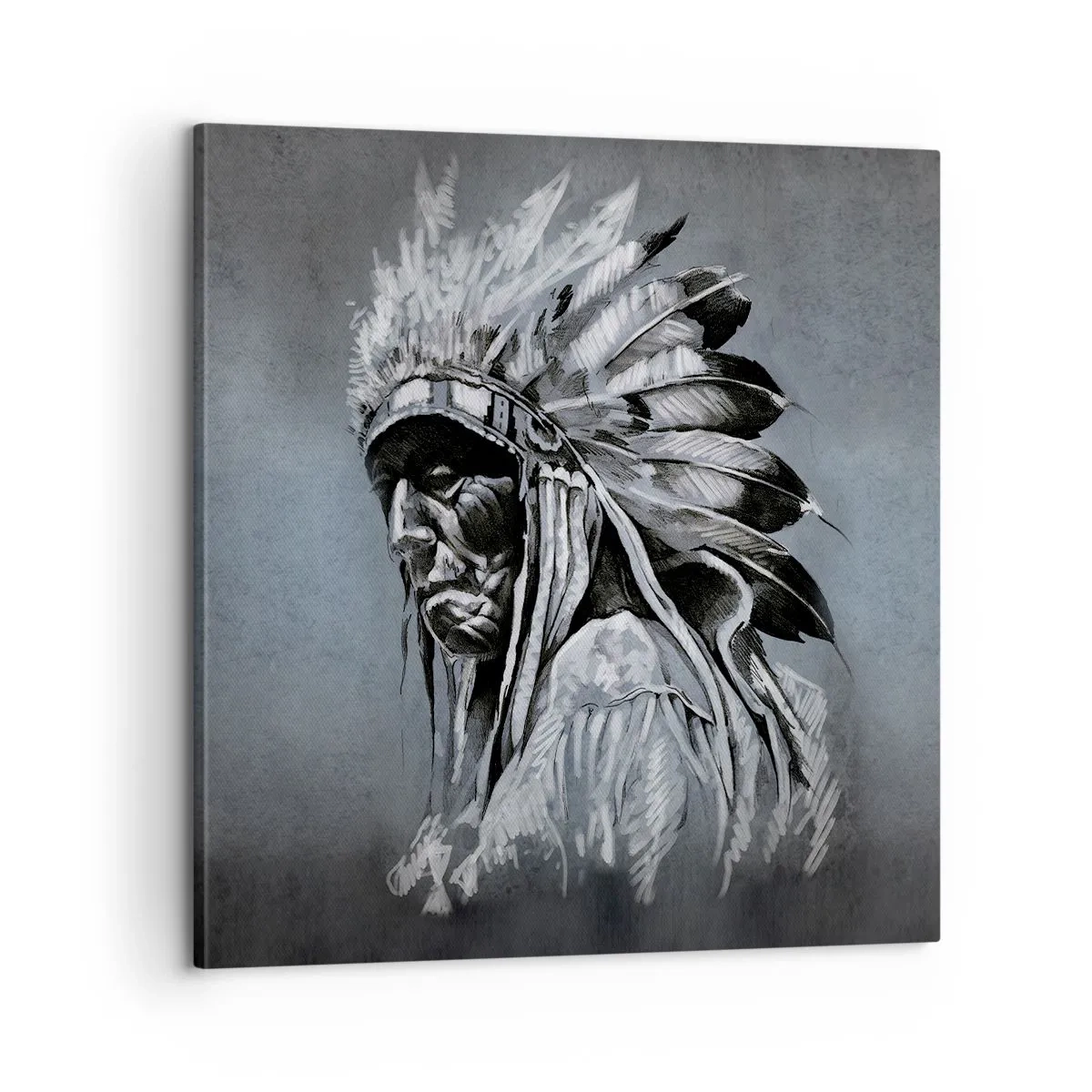 Canvas picture - Return to the Roots - 60x60 cm
