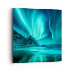 Canvas picture - Miracles of the North - 40x40 cm