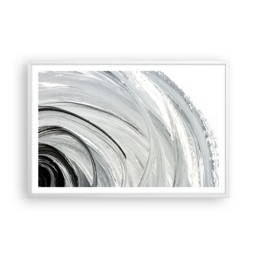 Poster in white frmae - Orbital Composition - 91x61 cm
