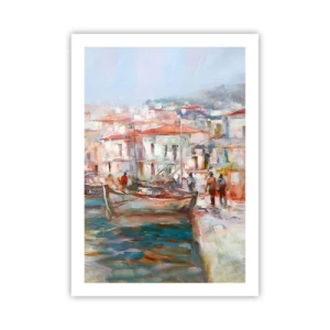 Poster - Holidays in Pastel - 50x70 cm