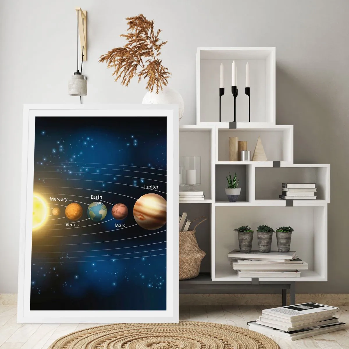 Poster in white frmae - One in Ten - 30x40 cm