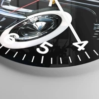 Clock face with numbers