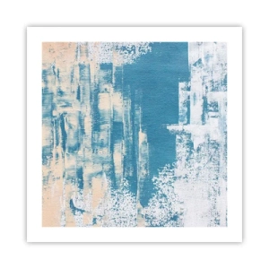 Poster - Through an Icicle - 50x50 cm