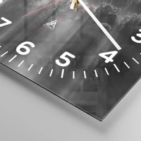 Clock face with numbers