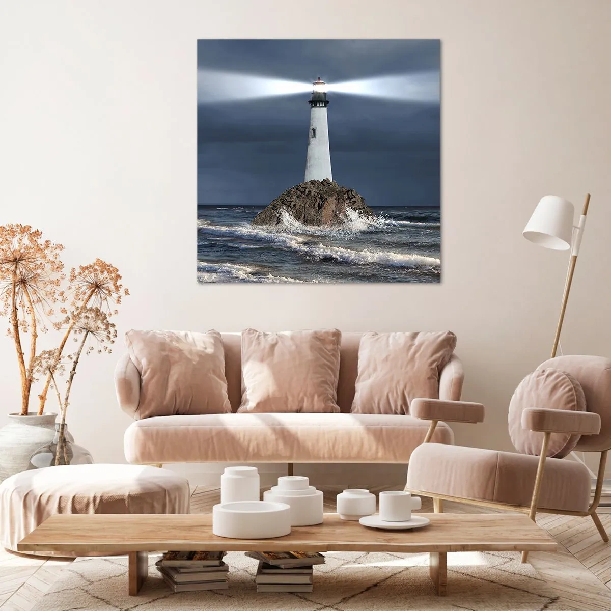 Canvas picture - Here…Here…Here! - 30x30 cm