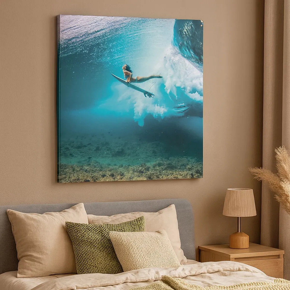 Canvas picture - Undewater World - 30x30 cm