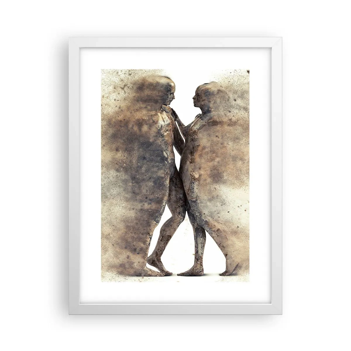Poster in white frmae - From Dust They Rose to Love - 30x40 cm