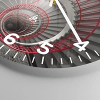 Clock face with numbers