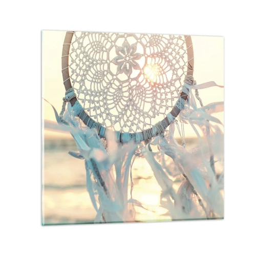 Glass picture - Lace Totem - 60x60 cm