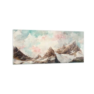 Glass picture - Rocky Blades - 120x50 cm