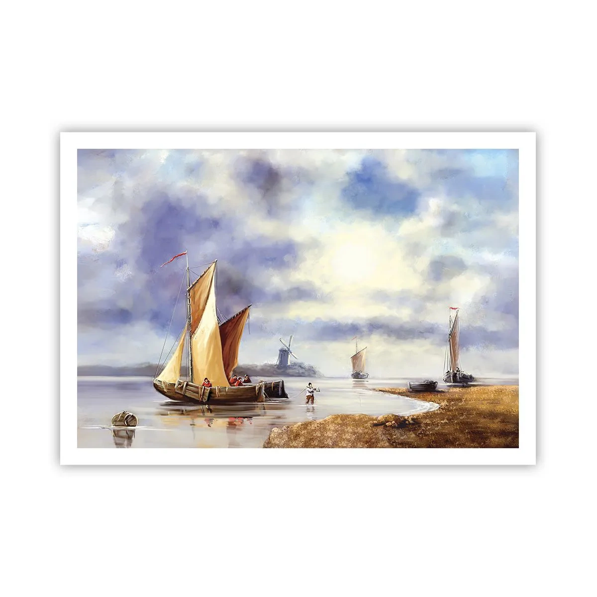 Poster - Return of Sailors - 100x70 cm