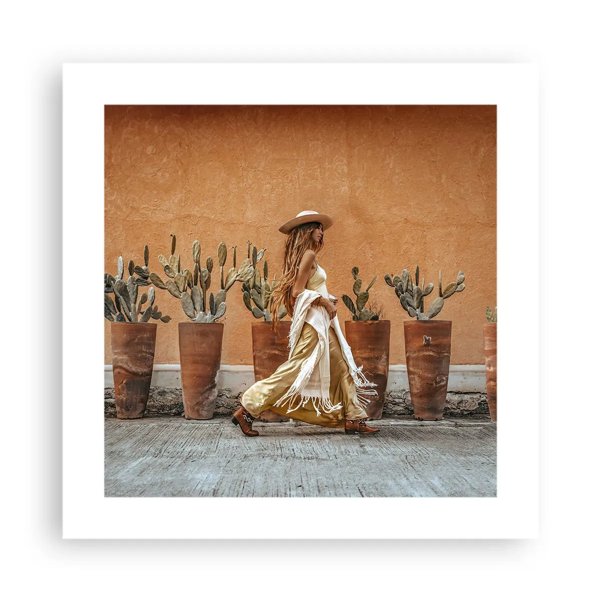 Poster - Hippie Style - 40x40 cm