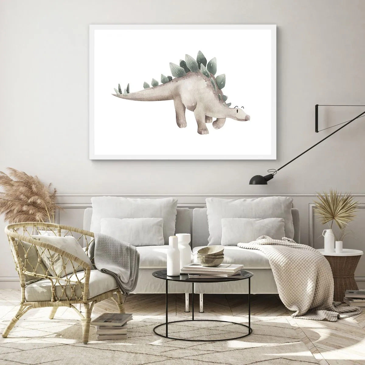Poster in white frmae - Your Friend - 100x70 cm