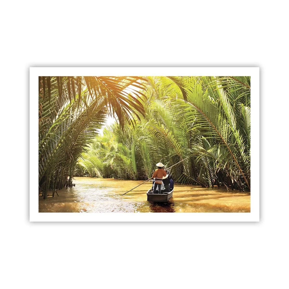 Poster - Through a Palm Ravine - 91x61 cm