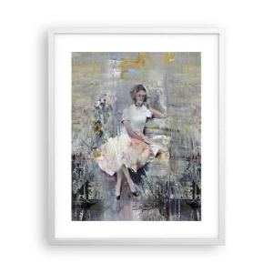 Poster in white frmae - Classical and Modern - 40x50 cm