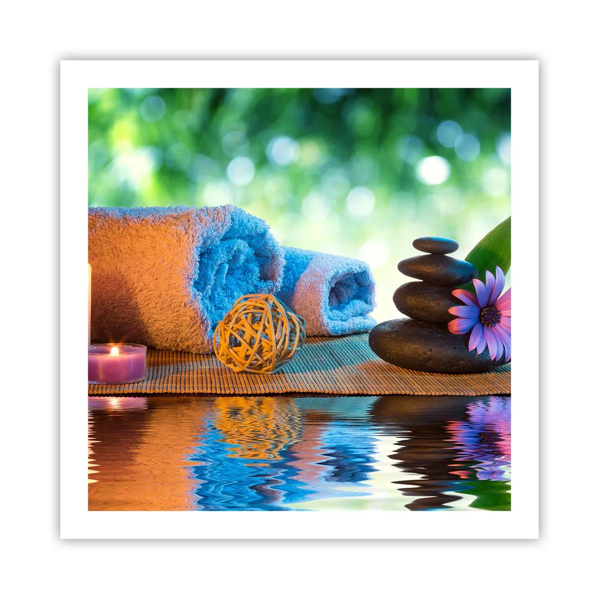 Poster - Time for the Body - 60x60 cm