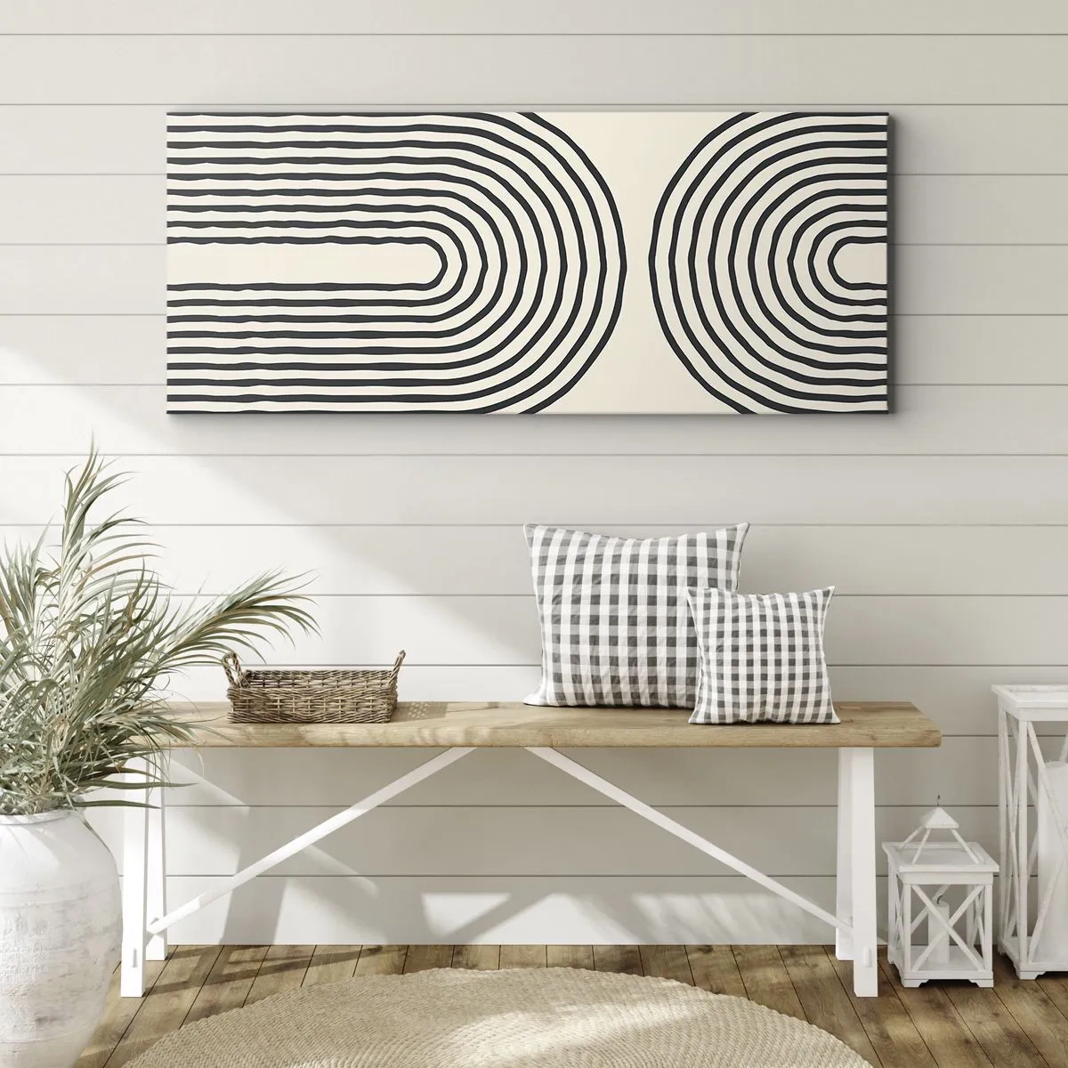 Canvas picture - In One Moment… - 140x50 cm