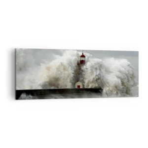 Canvas picture - Rage of the Ocean - 140x50 cm