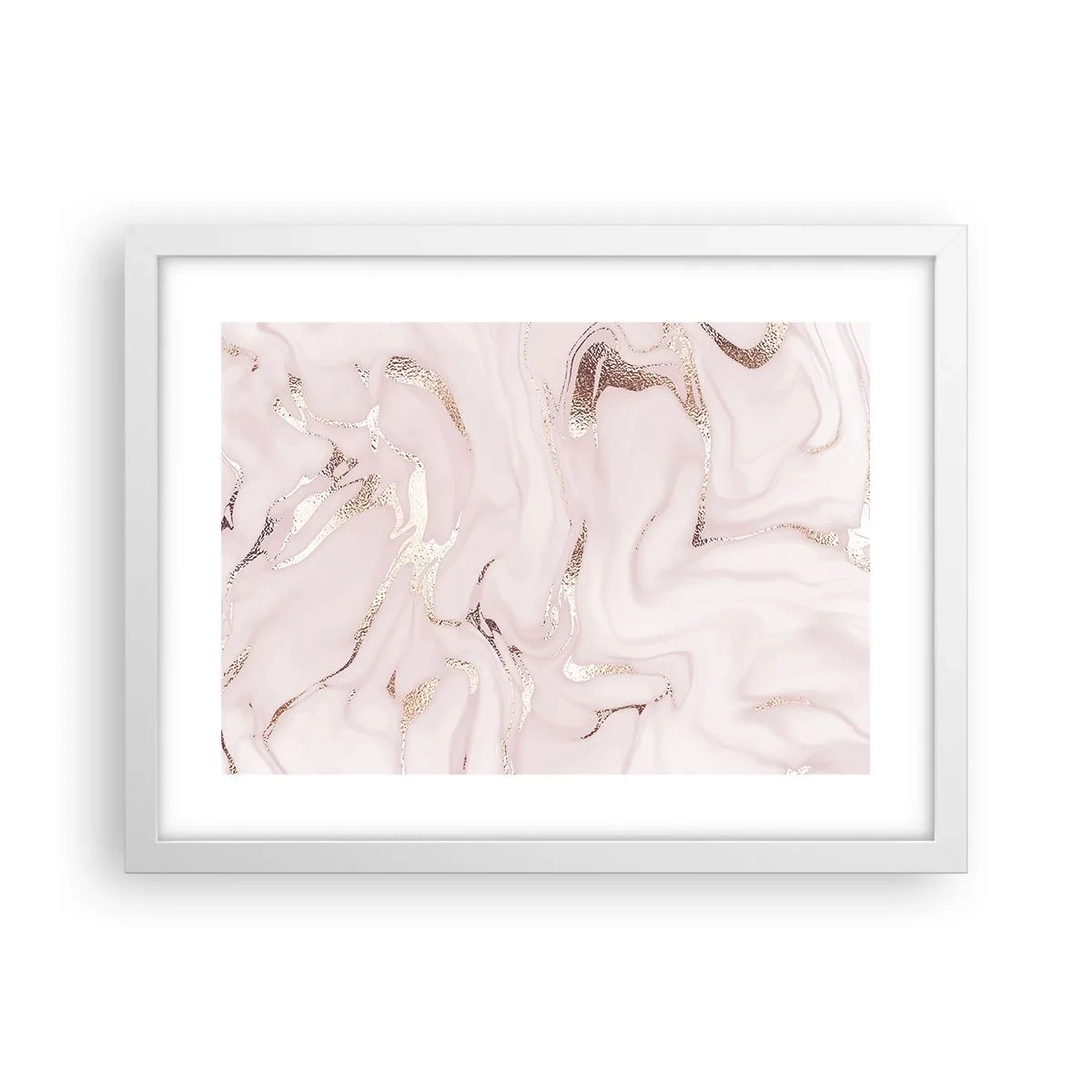 Poster in white frmae - In Pink - 40x30 cm