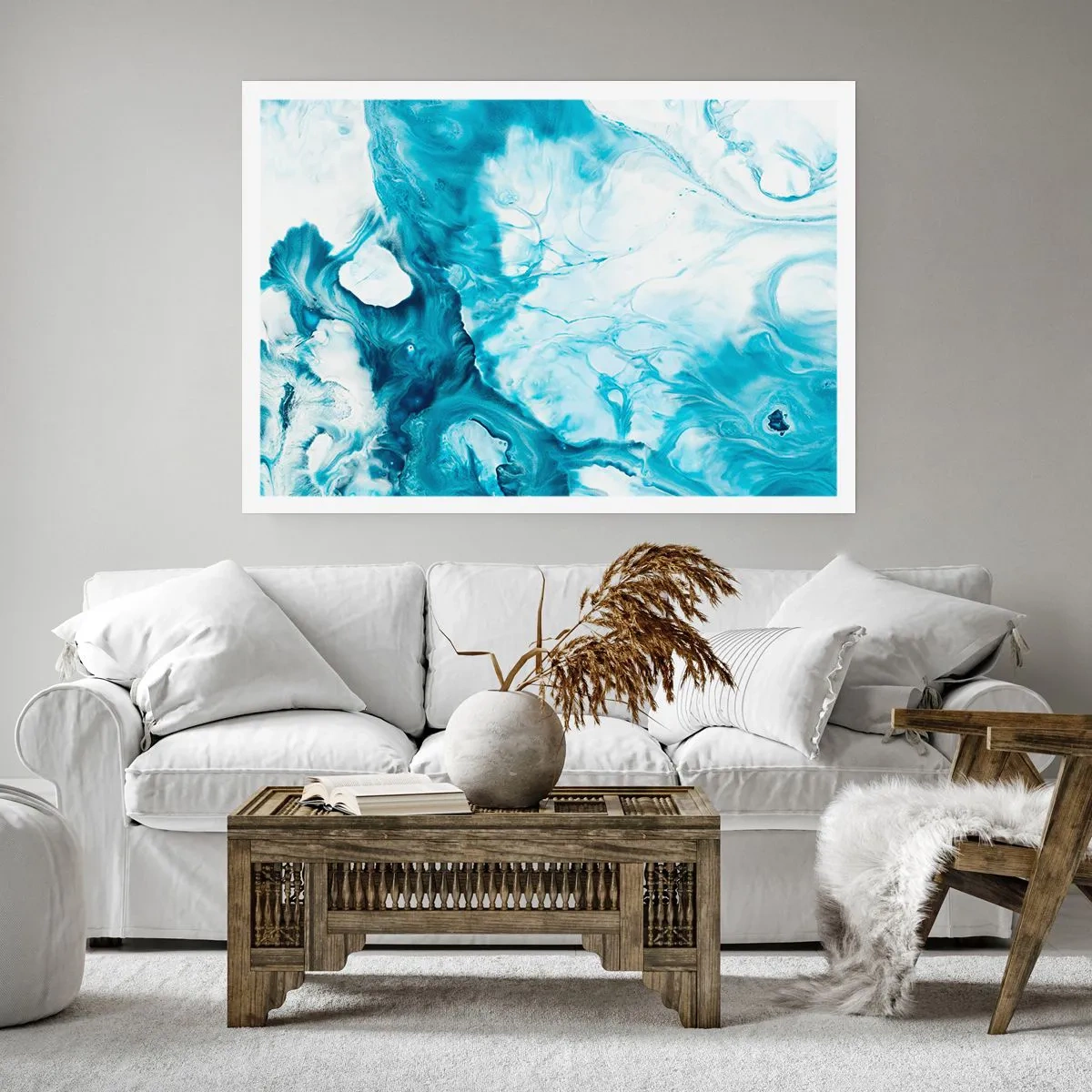 Poster - Concert of Blue - 40x30 cm