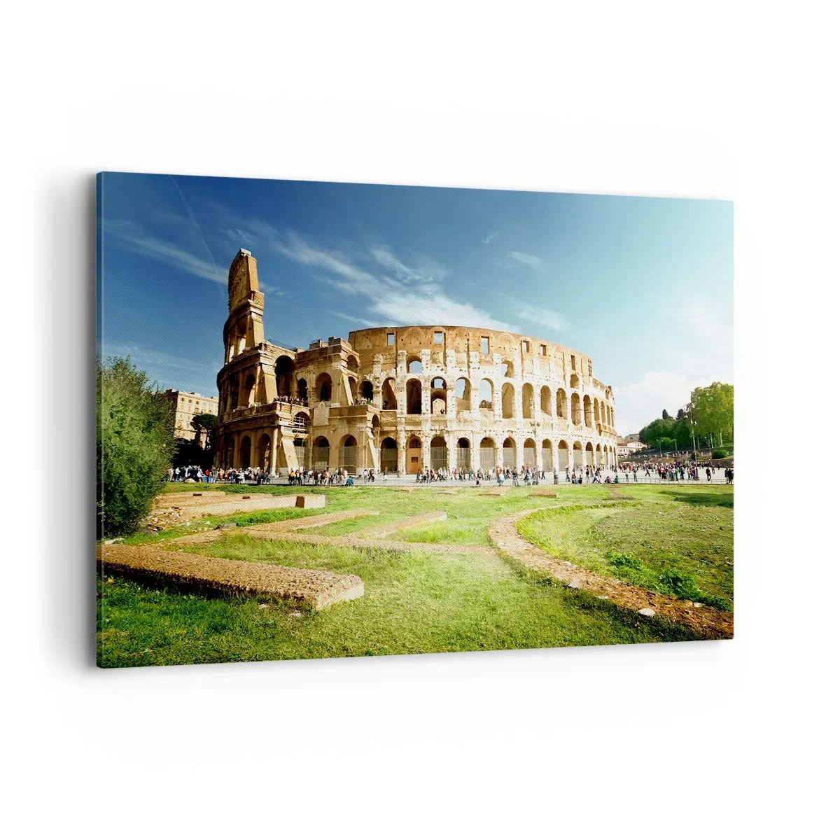 Canvas picture - You Can Hear The Sound of Guns - 120x80 cm