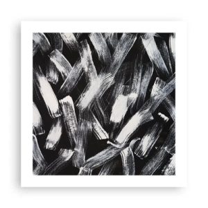 Poster - Abstract in Industrial Spirit - 50x50 cm