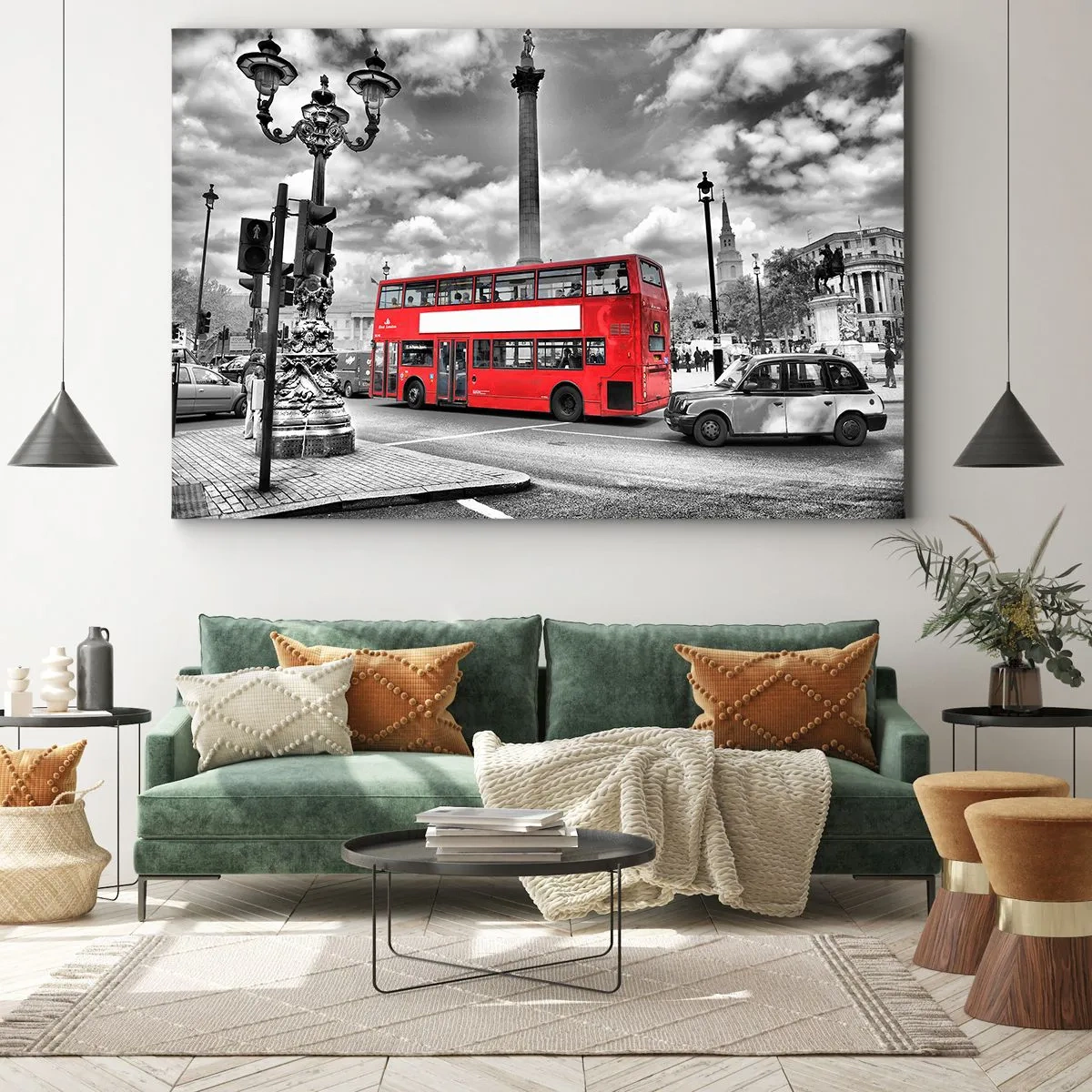 Canvas picture - Real Bloodstream of a City - 100x70 cm