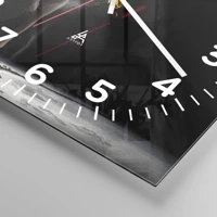 Clock face with numbers