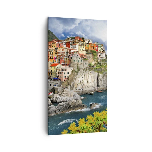 Canvas picture - Hugging the Rocks - 45x80 cm