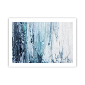 Poster - Blue Icicles - 70x50 cm