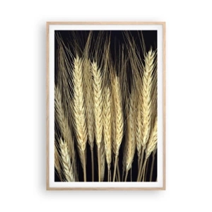 Poster in light oak frame - Rustic Magic - 70x100 cm