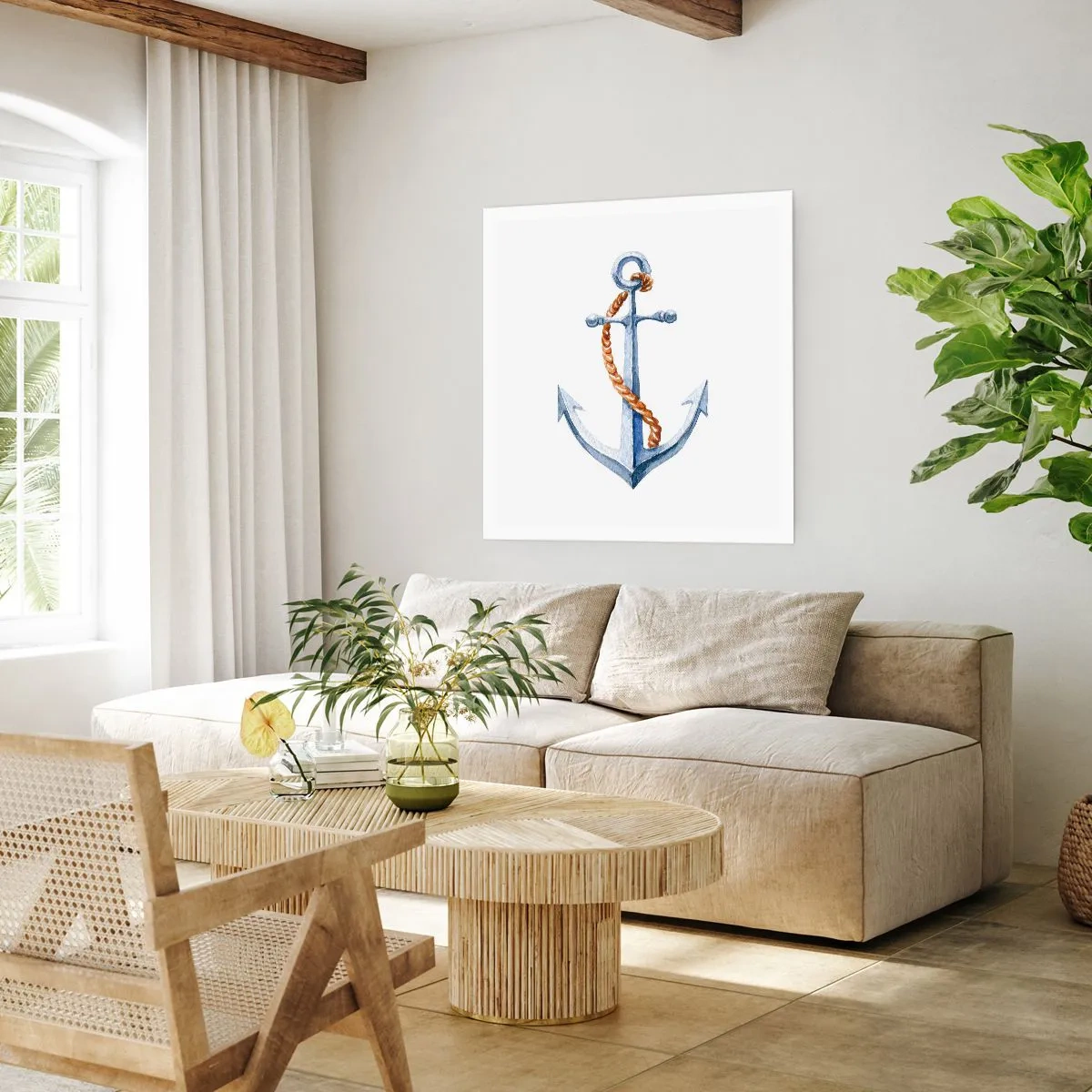 Poster - Ahoy Adventure! - 30x30 cm