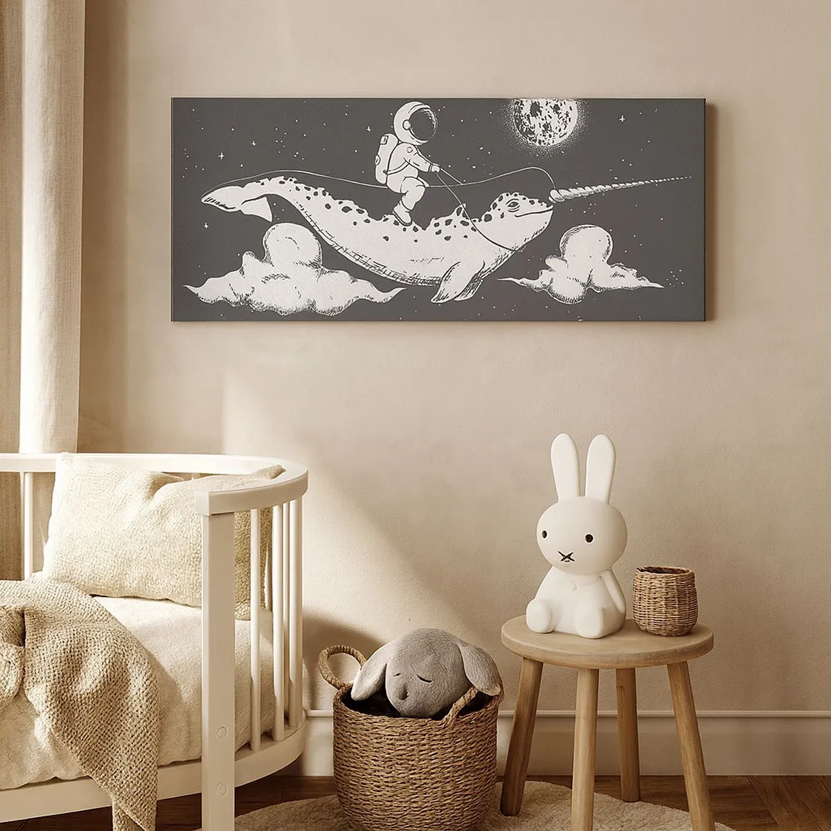Canvas picture - Space Rider - 100x40 cm